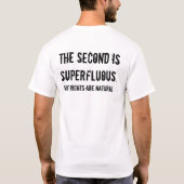 Venez il falloir le T-shirt (Dos)