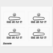 VENEZ LE RENVERSER ! Autocollant (Feuille)