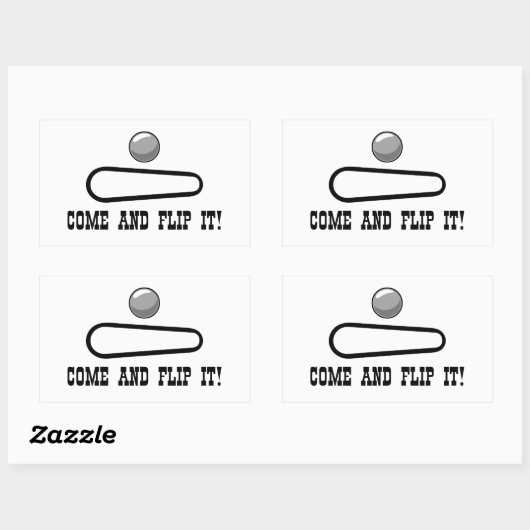 VENEZ LE RENVERSER ! Autocollant (Feuille)