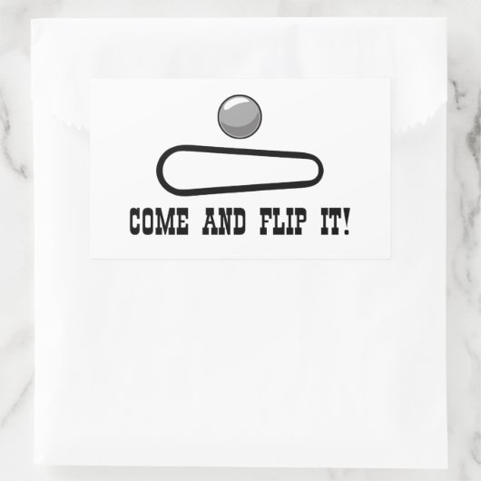 VENEZ LE RENVERSER ! Autocollant (Sac)