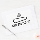 VENEZ LE RENVERSER ! Autocollant (Enveloppe)