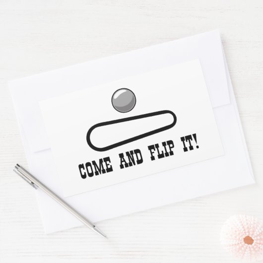 VENEZ LE RENVERSER ! Autocollant (Enveloppe)