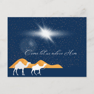 Venez Nous Adorer Sa Carte Postale