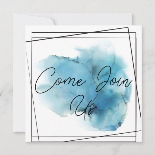 Venez nous rejoindre Carte Bleue (Devant)