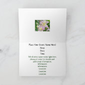 Venez Nous rejoindre... cartes personnalisées Évén (Intérieur)