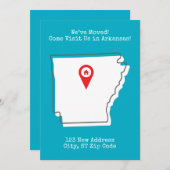 Venez nous rendre visite en Arkansas Faire-part (Devant / Derrière)