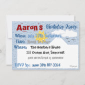 Venez Sailabrate Anniversaire Invitation (Dos)