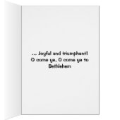 Venez tous fidèles (Intérieur (Droit))