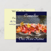 Venez voir notre nouvelle invitation à domicile (Devant / Derrière)