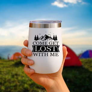Venez vous perdre avec moi Travel Mug Insulté