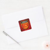 Venezia Flag Vierkante Sticker (Envelop)