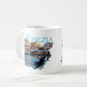 Venezia, Italië: langs het kanaal Koffiemok (Voorkant links)