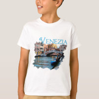 Venezia, Italië: langs het kanaal