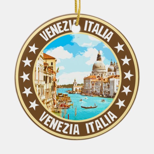 Venezia Keramisch Ornament (Voorkant)