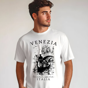 Venezia La Serenissima – Venetië Italië Reizen T-shirt