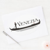 Venezia Ovale Sticker (Envelop)