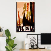 Venezia Poster (Thuiskantoor)