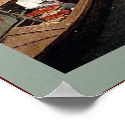 Venezia ~ Poster Vintage voyage (Coin)