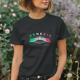 Venezia Rialto Bold Lines vrouwen basic T-shirt