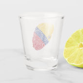 Venezolaans Shot Glas (Achterkant)