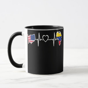 Venezolaanse Amerikaanse vlag Verenigde Staten Ven Mok
