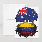 Venezolaanse Australische Australische Australisch Briefkaart (Voorkant / Achterkant)