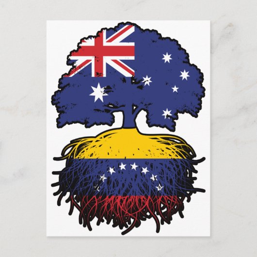 Venezolaanse Australische Australische Australisch Briefkaart (Voorkant)