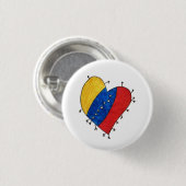 Venezolaanse Nostalgia Button (Voorkant /achterkant)