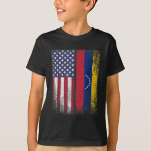 Venezolaanse roots Amerikaans geteeld Venezuela Am T-shirt