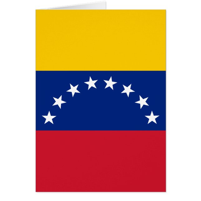 Venezolaanse vlag (Voorkant)