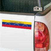 Venezolaanse vlag bumpersticker (Op Truck)