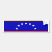 Venezolaanse vlag bumpersticker (Voorkant)