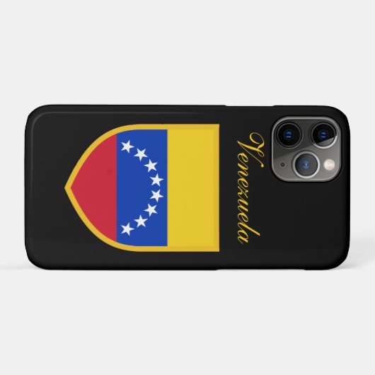 Venezolaanse vlag Case-Mate iPhone case (Achterkant (horizontaal))