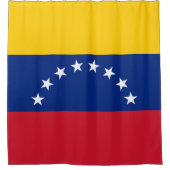 Venezolaanse vlag douchegordijn (Voorkant)