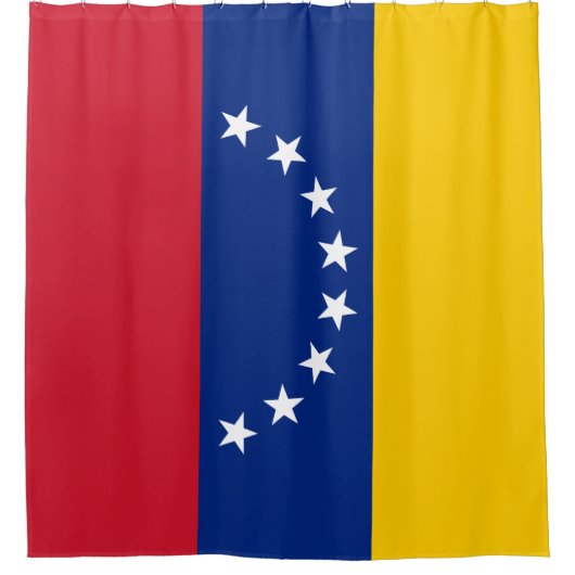 Venezolaanse vlag douchegordijn (Voorkant)