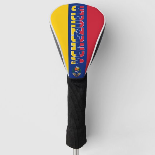 Venezolaanse vlag: een prachtig patriottisch golfheadcover (Voorkant)