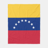 Venezolaanse vlag fleece deken (Voorkant)
