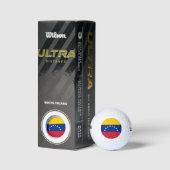 Venezolaanse vlag golfballen (Verpakking)