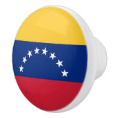 Venezolaanse vlag keramische knop (Rechts)