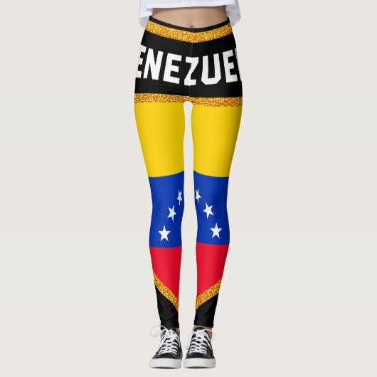 Venezolaanse vlag leggings (Voorkant)