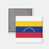 Venezolaanse vlag magneet (Voorkant / Achterkant)