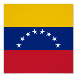 Venezolaanse vlag perfect poster