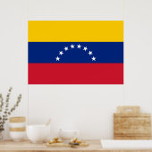 Venezolaanse vlag poster (Keuken)