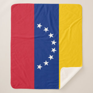Venezolaanse vlag sherpa deken