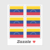 Venezolaanse vlag sticker (Vel)