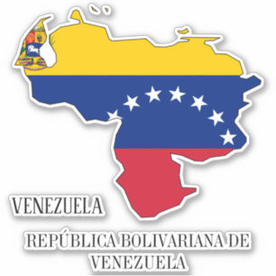 Venezolaanse vlag sticker