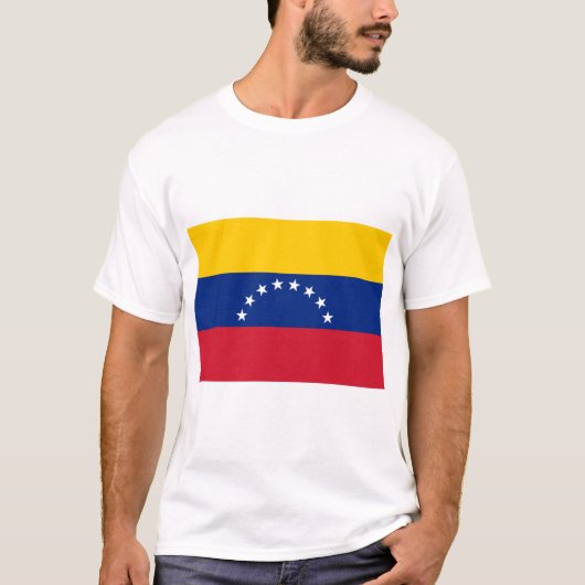 Venezolaanse vlag t-shirt (Voorkant)
