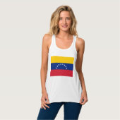 Venezolaanse vlag tanktop (Volledige Voorkant)