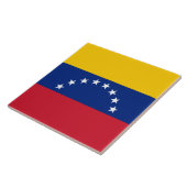 Venezolaanse vlag tegeltje (Zijkant)