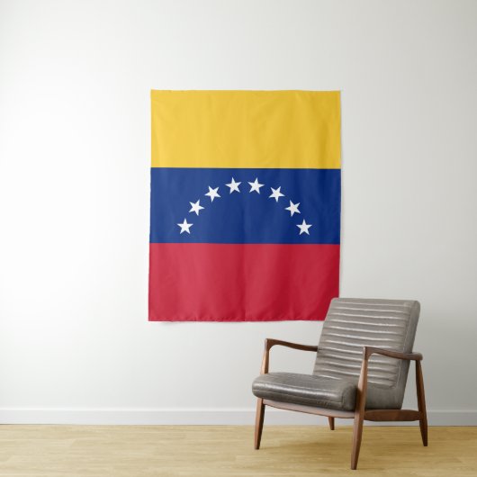 Venezolaanse vlag wandkleed (In situ)